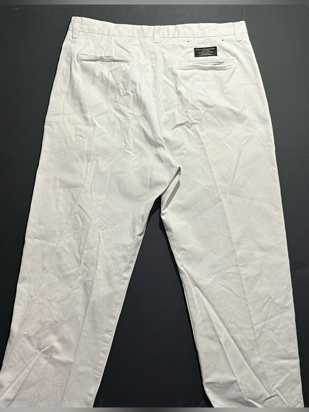 Men’s Banana Republic Gavin Khaki Chino Straight Leg Pants, 35x30